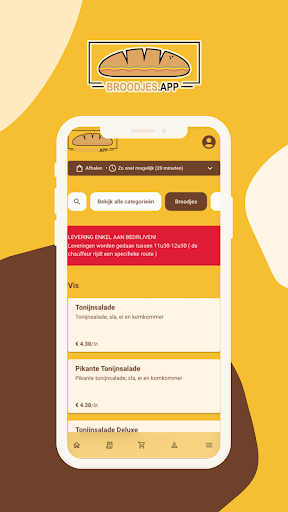 Broodjes.app Screen 3