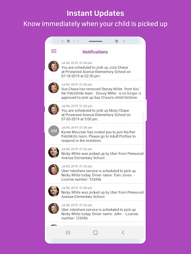 FetchKids - Organized Pickups screenshot