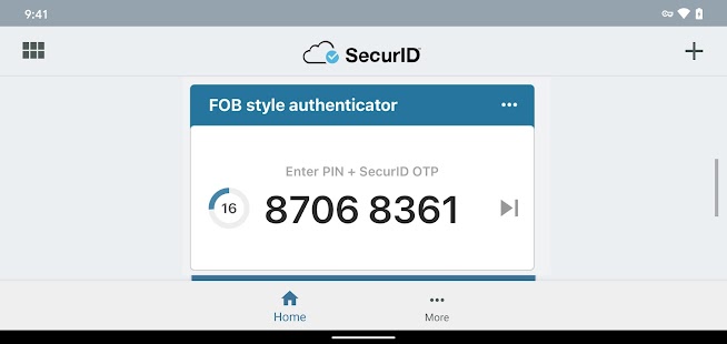 SecurID Screenshot