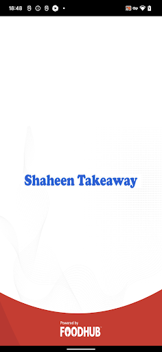 Android application Shaheen Takeaway screenshort