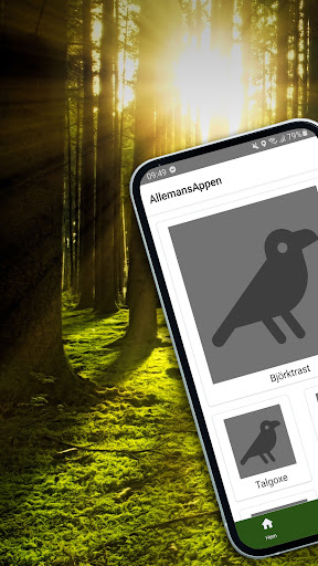 Android application Allemansappen screenshort