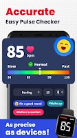 screenshot of Heart Rate Monitor - Pulse App