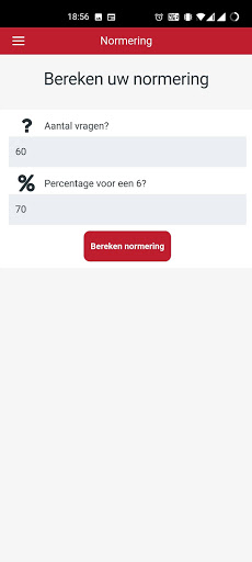 Android application Normering screenshort