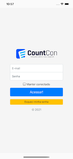 Android application CountCon screenshort