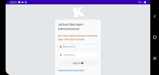 MERCHANT JF Screen 2