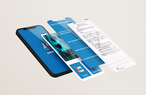 Android application chimie 1 bac biof screenshort