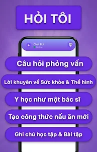 Hỏi AI - Trợ lý Chatbot