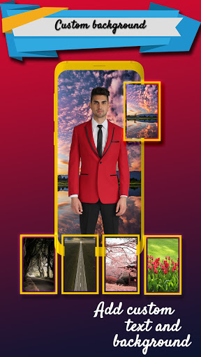 Man Blazer Suit Photo Editor Screen 2