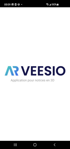 Android application ARveesio screenshort