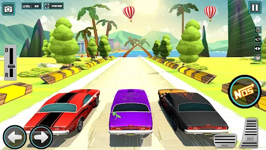 Highway Driving Racer Car Game