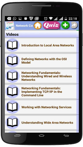 Network Courses Screen 3
