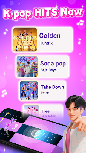 Rush Tiles - Rhythm Piano Game screenshot 0