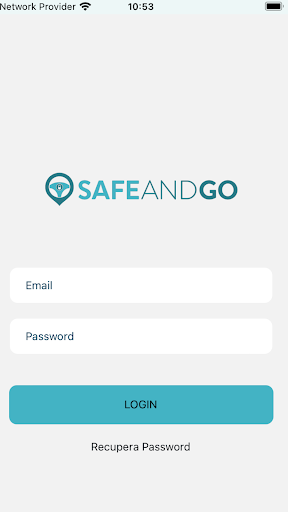 Android application SafeAndGo® screenshort