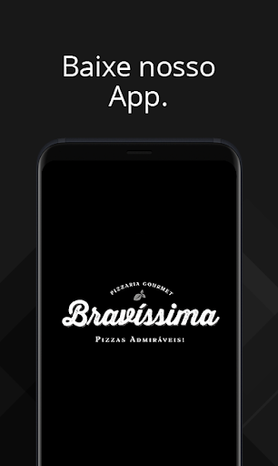Android application Bravíssima Pizzaria screenshort