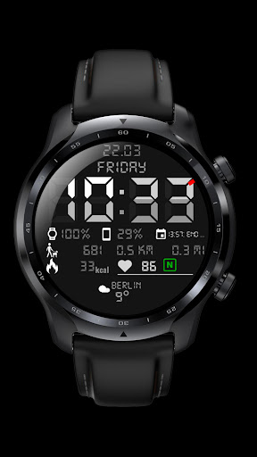 Watch face CRC014 Screen 3