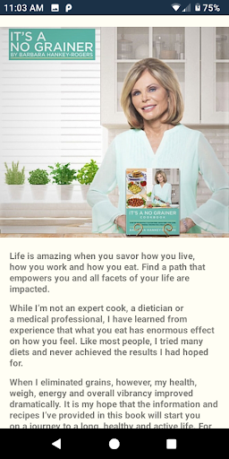 Its a No Grainer Cookbook Screen 2