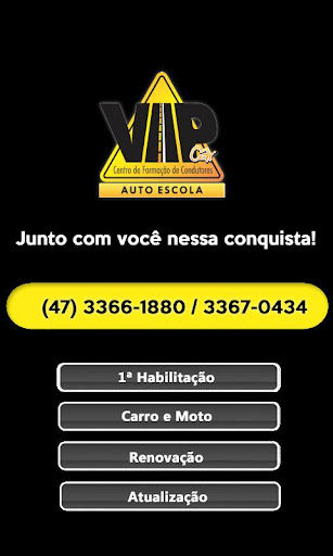 Android application Autoescola Vip screenshort