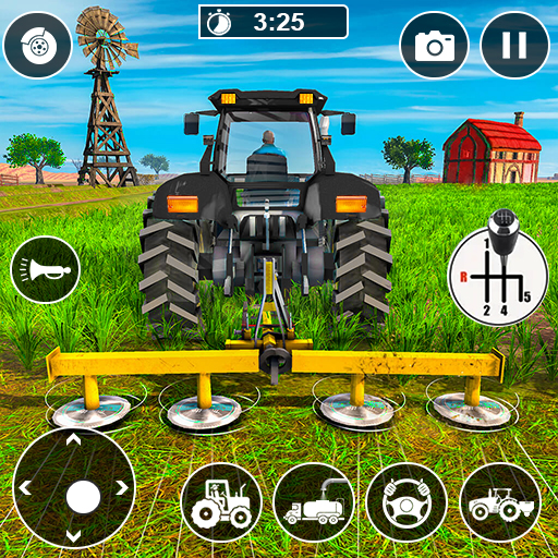 Real Tractor Driving Games 1.27 Icon