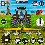Cover Image of ダウンロード トラクター農業ドライビングゲーム  APK