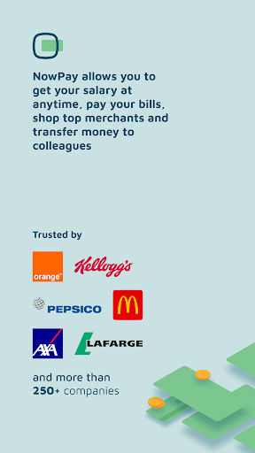 Android application NowPay screenshort