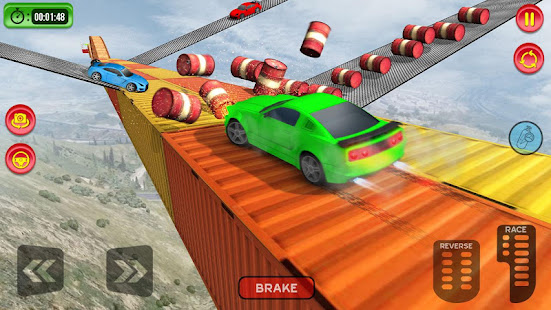 Crazy Car Driving Simulator: Impossible Sky Tracks