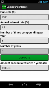 Custom Formulas Screenshot