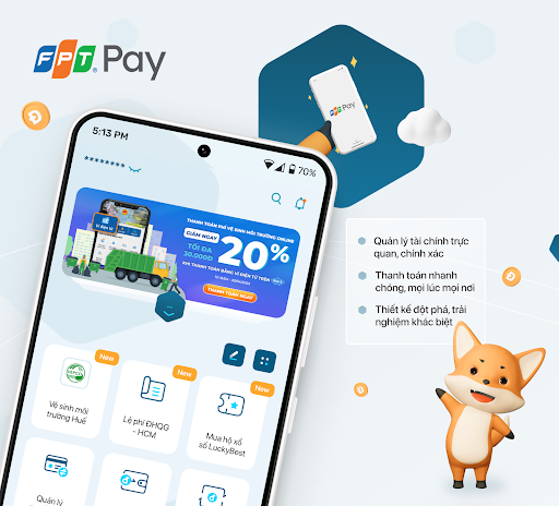 Android application FPT Pay screenshort