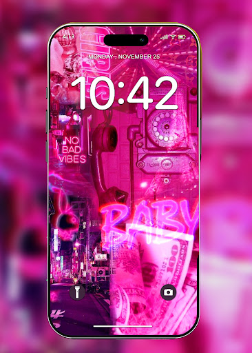 Pink Aesthetic Wallpaper Screenshot 4 - AppWisp.com