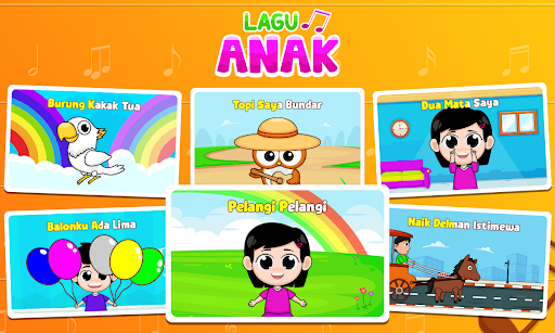 Android application Lagu Anak Indonesia Populer screenshort
