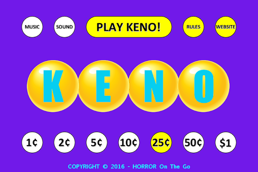 Keno Classic Screen 3