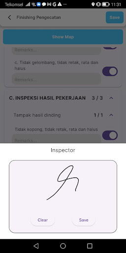 Android application Sedayu Checklist screenshort