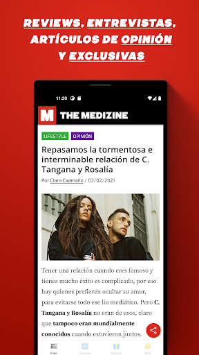 THE MEDIZINE Screen 2