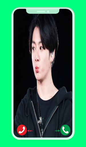 Jungkook? BTS call youFake Video call