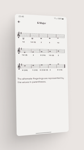 Screenshot of Virtual Trumpet & Trombone