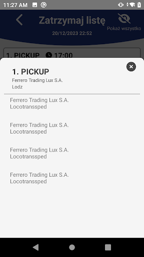Loco Trans-Sped Driver Screen 3