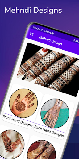 Android application Mehendi Design 2023 screenshort