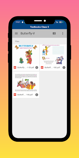 Android application West Bengal Standard Five Book screenshort