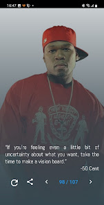 Captura de Pantalla 4 50 Cent Quotes and Lyrics android
