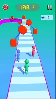 Fun Gold Run: 3D Race, Fun Rac - Screenshot 2