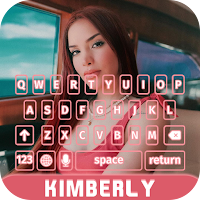 Kimberly Loaiza Neon Keyboard