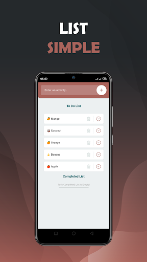 List Simple Screen 3