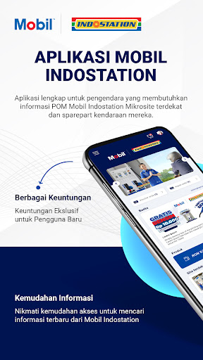 Android application Mobil Indostation App screenshort