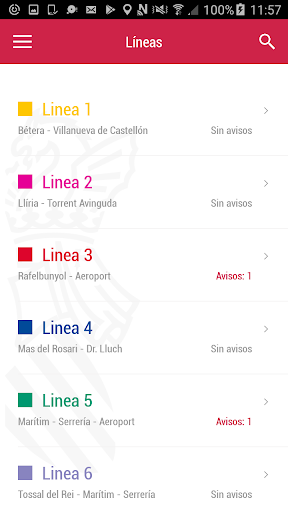 Metrovalencia Screen 2