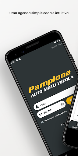 Android application CFCB Pamplona screenshort