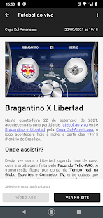 Futebol ao vivo Varies with device APK screenshots 2