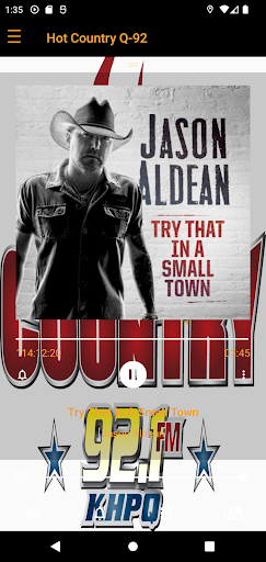 Android application KHPQ Hot Country Q92.1 screenshort