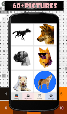 Dog Pixel Coloringのおすすめ画像4