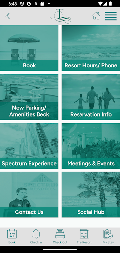 Spectrum Resorts Screen 2