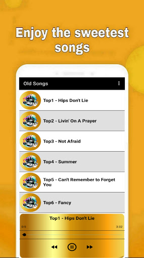 Android application Old English Songs screenshort