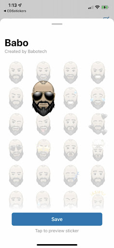 CDSstickers Screen 2